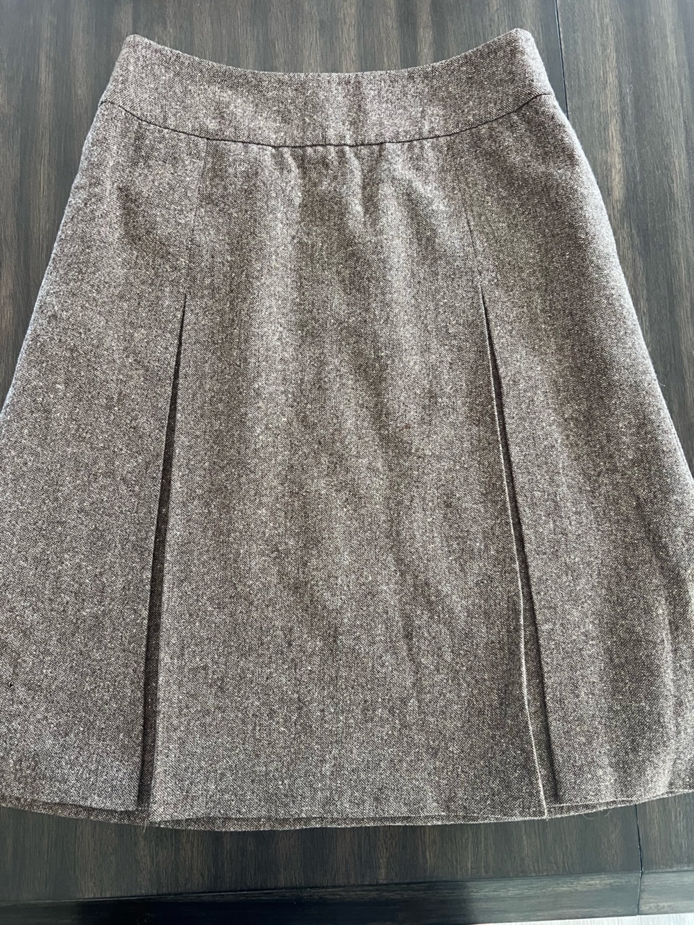 Brooks Brothers Brown Tweed Skirt